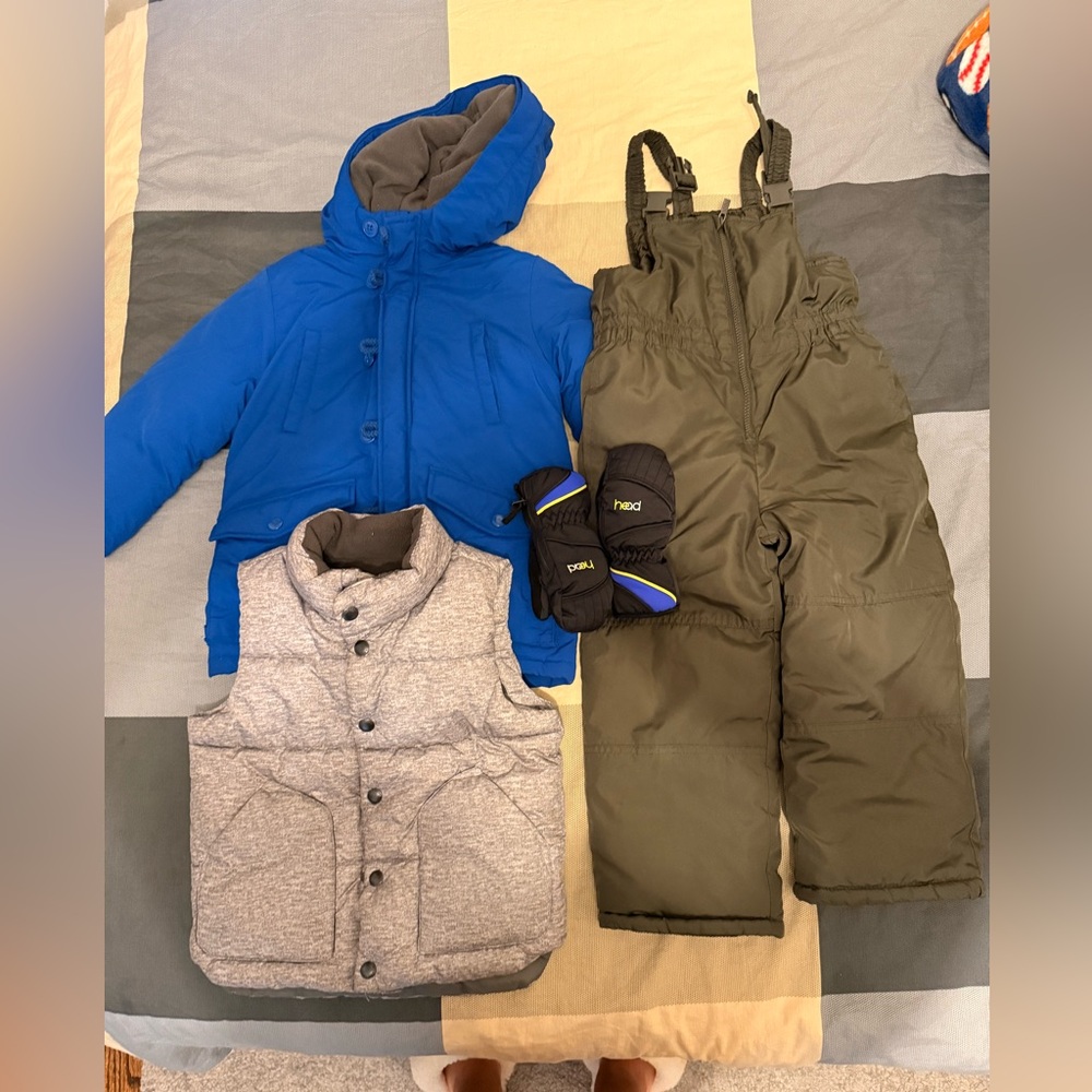 Boys size 5 winter bundle